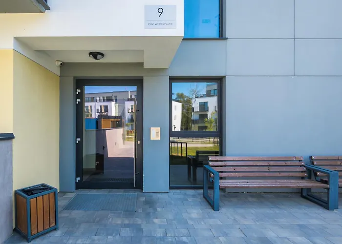 公寓 Stylish Seaside With Terrace & Parking In By Renters Jastrzębia Góra