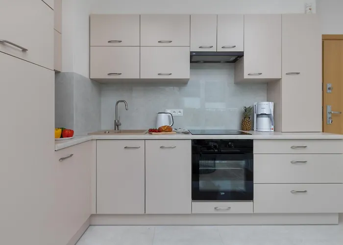 公寓 Stylish Seaside With Terrace & Parking In By Renters